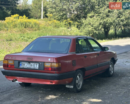 Красный Ауди 100, объемом двигателя 1.78 л и пробегом 270 тыс. км за 1550 $, фото 4 на Automoto.ua
