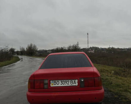 Красный Ауди 100, объемом двигателя 1.99 л и пробегом 400 тыс. км за 2400 $, фото 2 на Automoto.ua