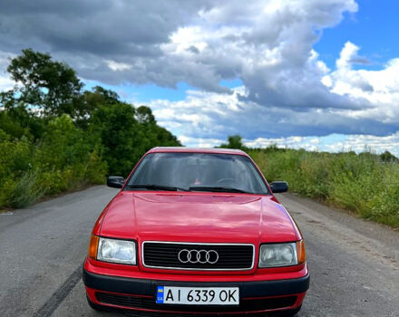 Червоний Ауді 100, об'ємом двигуна 2.3 л та пробігом 352 тис. км за 2850 $, фото 1 на Automoto.ua