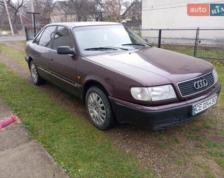 Червоний Ауді 100, об'ємом двигуна 2 л та пробігом 400 тис. км за 1650 $, фото 3 на Automoto.ua