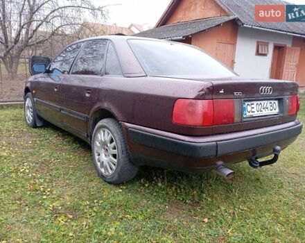 Червоний Ауді 100, об'ємом двигуна 2 л та пробігом 400 тис. км за 1650 $, фото 13 на Automoto.ua