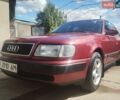 Красный Ауди 100, объемом двигателя 2 л и пробегом 380 тыс. км за 2450 $, фото 1 на Automoto.ua