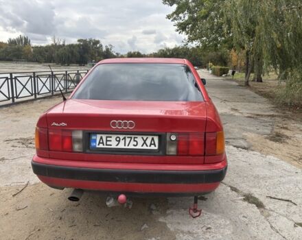 Красный Ауди 100, объемом двигателя 2 л и пробегом 450 тыс. км за 2200 $, фото 4 на Automoto.ua