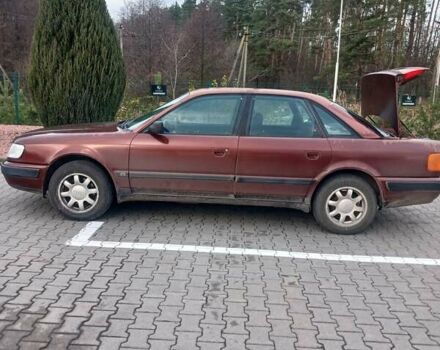 Червоний Ауді 100, об'ємом двигуна 1.98 л та пробігом 525 тис. км за 2300 $, фото 4 на Automoto.ua