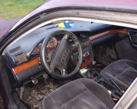 Червоний Ауді 100, об'ємом двигуна 2.8 л та пробігом 365 тис. км за 1700 $, фото 1 на Automoto.ua