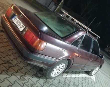 Красный Ауди 100, объемом двигателя 2.3 л и пробегом 270 тыс. км за 2700 $, фото 4 на Automoto.ua