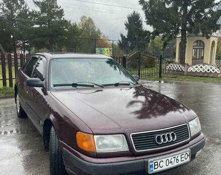 Червоний Ауді 100, об'ємом двигуна 2.31 л та пробігом 600 тис. км за 3000 $, фото 1 на Automoto.ua