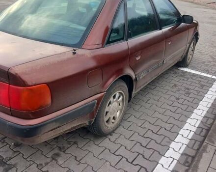 Червоний Ауді 100, об'ємом двигуна 1.98 л та пробігом 525 тис. км за 2300 $, фото 3 на Automoto.ua