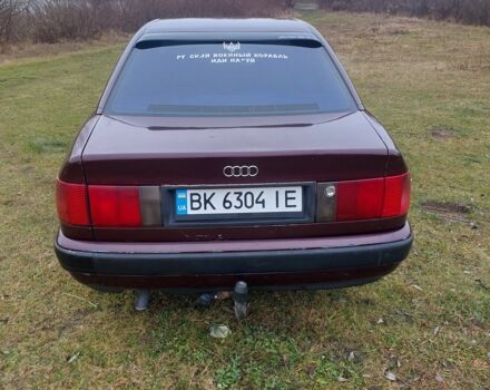 Червоний Ауді 100, об'ємом двигуна 2.3 л та пробігом 350 тис. км за 2800 $, фото 2 на Automoto.ua