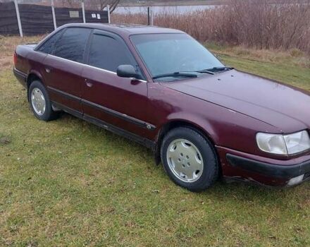 Красный Ауди 100, объемом двигателя 2.31 л и пробегом 350 тыс. км за 2800 $, фото 2 на Automoto.ua