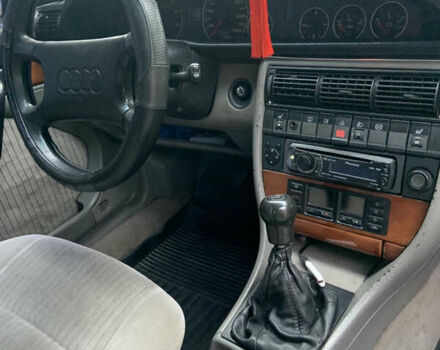Красный Ауди 100, объемом двигателя 2.8 л и пробегом 276 тыс. км за 3000 $, фото 1 на Automoto.ua