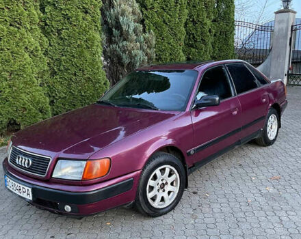 Красный Ауди 100, объемом двигателя 2.3 л и пробегом 450 тыс. км за 2500 $, фото 1 на Automoto.ua