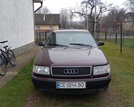 Красный Ауди 100, объемом двигателя 2 л и пробегом 400 тыс. км за 1650 $, фото 2 на Automoto.ua