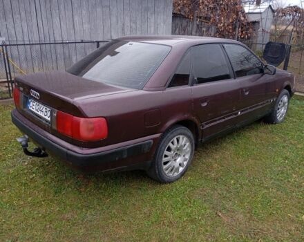 Красный Ауди 100, объемом двигателя 2 л и пробегом 400 тыс. км за 1650 $, фото 4 на Automoto.ua