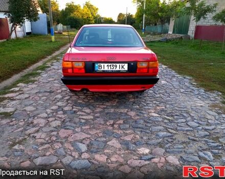 Красный Ауди 100, объемом двигателя 2 л и пробегом 230 тыс. км за 2550 $, фото 3 на Automoto.ua