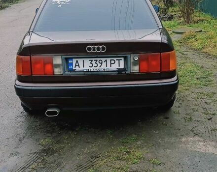 Красный Ауди 100, объемом двигателя 2.3 л и пробегом 289 тыс. км за 3000 $, фото 2 на Automoto.ua