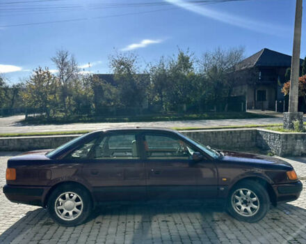 Красный Ауди 100, объемом двигателя 2.8 л и пробегом 345 тыс. км за 2500 $, фото 3 на Automoto.ua