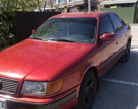 Красный Ауди 100, объемом двигателя 2.3 л и пробегом 53 тыс. км за 1700 $, фото 3 на Automoto.ua