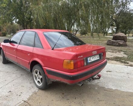 Красный Ауди 100, объемом двигателя 2 л и пробегом 450 тыс. км за 2200 $, фото 3 на Automoto.ua