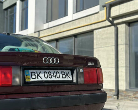 Красный Ауди 100, объемом двигателя 2.8 л и пробегом 345 тыс. км за 2500 $, фото 6 на Automoto.ua