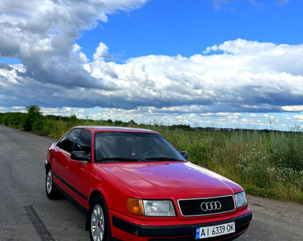 Червоний Ауді 100, об'ємом двигуна 2.3 л та пробігом 352 тис. км за 2850 $, фото 2 на Automoto.ua