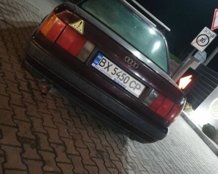 Красный Ауди 100, объемом двигателя 2.3 л и пробегом 270 тыс. км за 2700 $, фото 3 на Automoto.ua