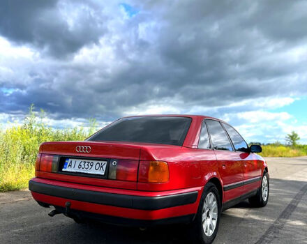 Червоний Ауді 100, об'ємом двигуна 2.3 л та пробігом 352 тис. км за 2850 $, фото 4 на Automoto.ua