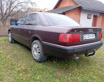 Красный Ауди 100, объемом двигателя 2 л и пробегом 400 тыс. км за 1650 $, фото 3 на Automoto.ua
