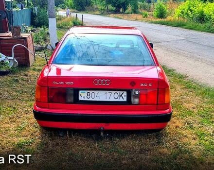 Червоний Ауді 100, об'ємом двигуна 2 л та пробігом 0 тис. км за 800 $, фото 1 на Automoto.ua