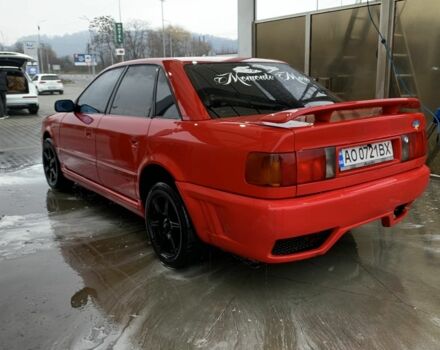 Червоний Ауді 100, об'ємом двигуна 2 л та пробігом 13 тис. км за 2500 $, фото 3 на Automoto.ua