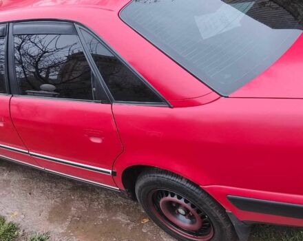 Красный Ауди 100, объемом двигателя 2.3 л и пробегом 400 тыс. км за 2500 $, фото 3 на Automoto.ua