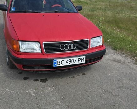 Красный Ауди 100, объемом двигателя 2 л и пробегом 320 тыс. км за 1999 $, фото 5 на Automoto.ua