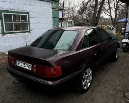 Красный Ауди 100, объемом двигателя 2.8 л и пробегом 495 тыс. км за 1700 $, фото 3 на Automoto.ua