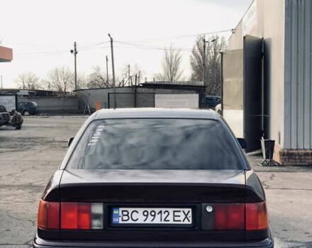 Красный Ауди 100, объемом двигателя 2.3 л и пробегом 444 тыс. км за 3150 $, фото 1 на Automoto.ua