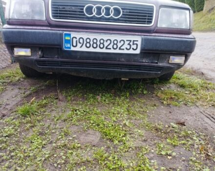 Красный Ауди 100, объемом двигателя 2 л и пробегом 230 тыс. км за 1000 $, фото 4 на Automoto.ua