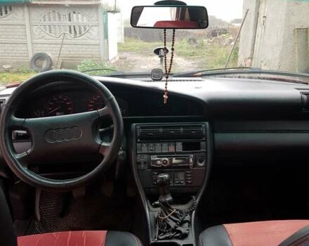 Красный Ауди 100, объемом двигателя 2 л и пробегом 405 тыс. км за 3500 $, фото 2 на Automoto.ua