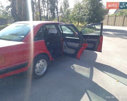 Красный Ауди 100, объемом двигателя 2.3 л и пробегом 470 тыс. км за 2700 $, фото 13 на Automoto.ua