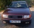 Красный Ауди 100, объемом двигателя 1.98 л и пробегом 326 тыс. км за 2700 $, фото 1 на Automoto.ua