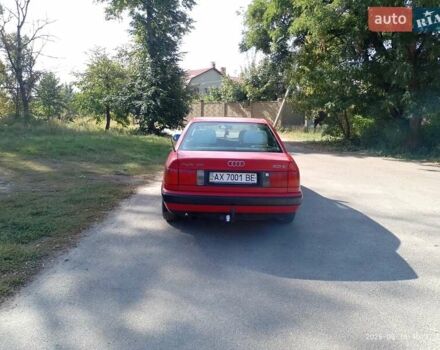 Красный Ауди 100, объемом двигателя 2.3 л и пробегом 470 тыс. км за 2700 $, фото 8 на Automoto.ua
