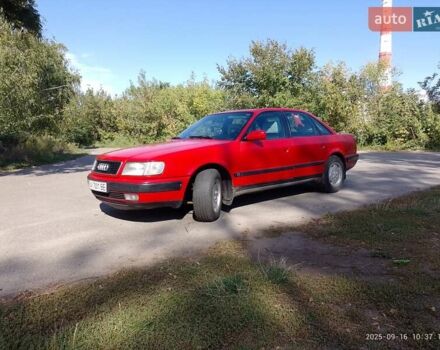 Красный Ауди 100, объемом двигателя 2.3 л и пробегом 470 тыс. км за 2700 $, фото 3 на Automoto.ua