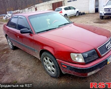 Червоний Ауді 100, об'ємом двигуна 2.8 л та пробігом 320 тис. км за 2500 $, фото 4 на Automoto.ua