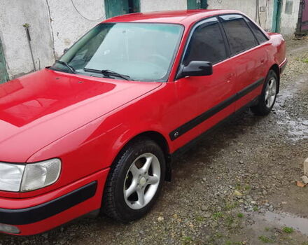 Красный Ауди 100, объемом двигателя 2 л и пробегом 405 тыс. км за 3500 $, фото 6 на Automoto.ua