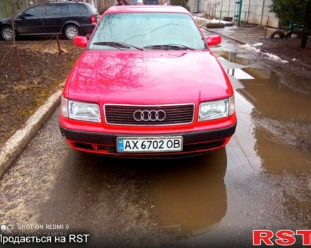 Красный Ауди 100, объемом двигателя 2.6 л и пробегом 300 тыс. км за 4000 $, фото 4 на Automoto.ua