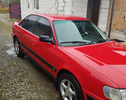 Красный Ауди 100, объемом двигателя 2 л и пробегом 405 тыс. км за 3500 $, фото 5 на Automoto.ua