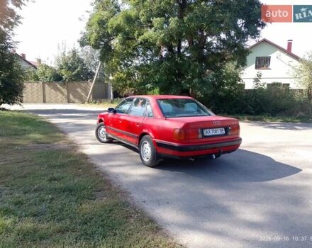 Красный Ауди 100, объемом двигателя 2.3 л и пробегом 470 тыс. км за 2700 $, фото 10 на Automoto.ua
