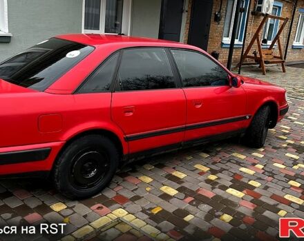 Червоний Ауді 100, об'ємом двигуна 2.8 л та пробігом 335 тис. км за 1699 $, фото 3 на Automoto.ua