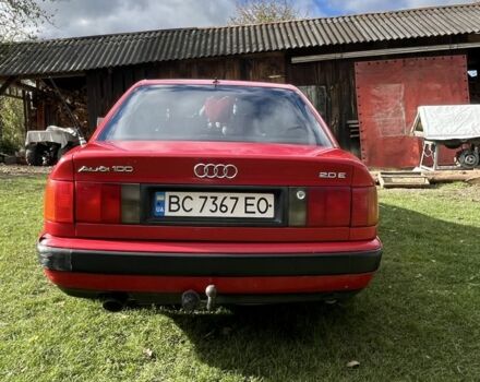 Червоний Ауді 100, об'ємом двигуна 2 л та пробігом 300 тис. км за 3100 $, фото 2 на Automoto.ua