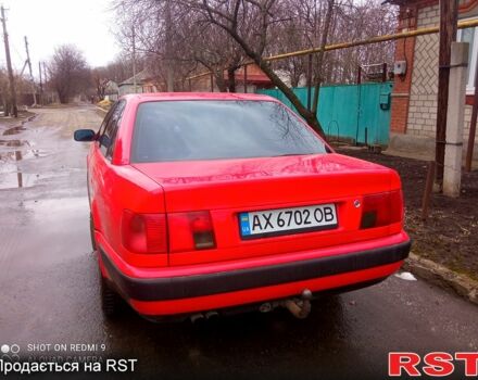 Красный Ауди 100, объемом двигателя 2.6 л и пробегом 300 тыс. км за 4000 $, фото 9 на Automoto.ua
