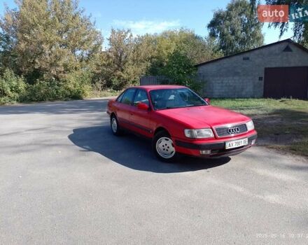 Красный Ауди 100, объемом двигателя 2.3 л и пробегом 470 тыс. км за 2700 $, фото 5 на Automoto.ua
