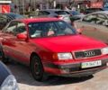 Красный Ауди 100, объемом двигателя 2.8 л и пробегом 399 тыс. км за 3200 $, фото 1 на Automoto.ua